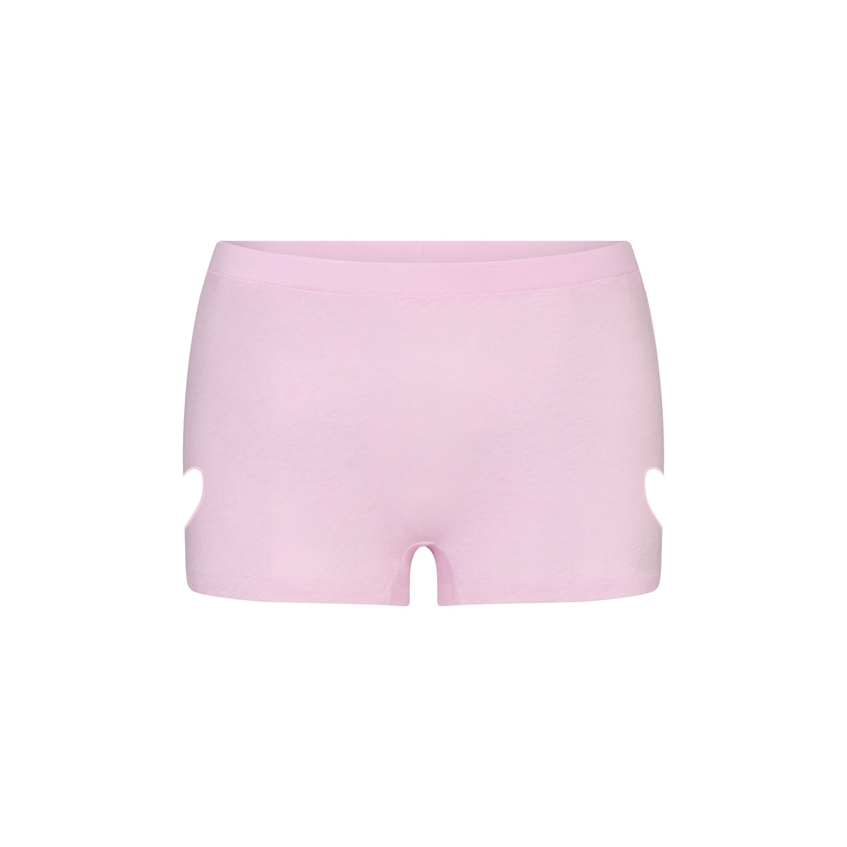 WORN IN JERSEY MICRO HEART SHORT | BABY PINK