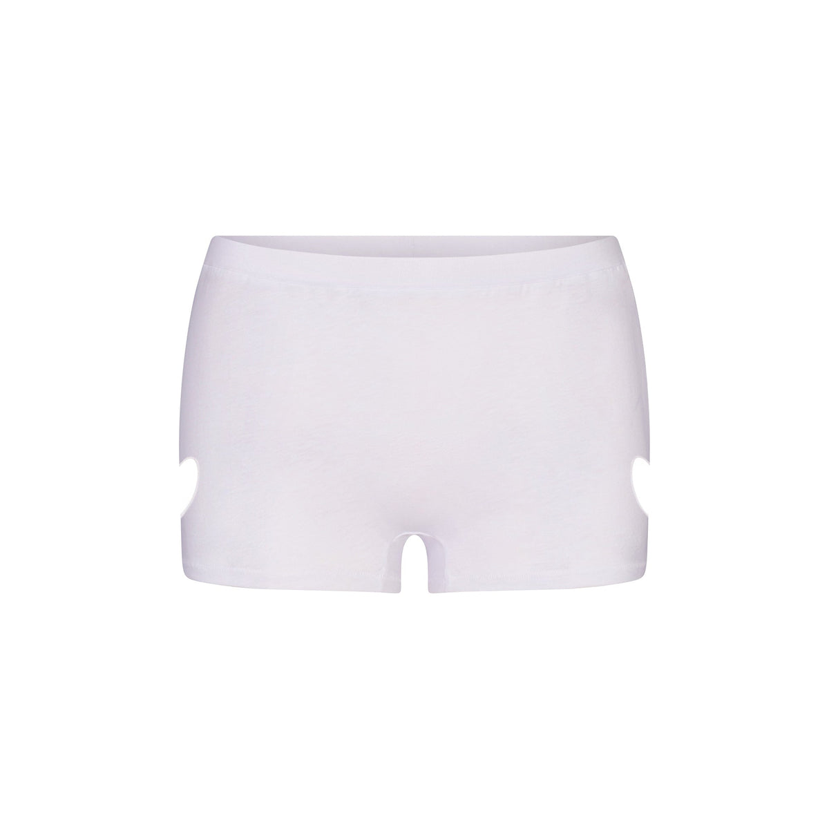 WORN IN JERSEY MICRO HEART SHORT | SNOW