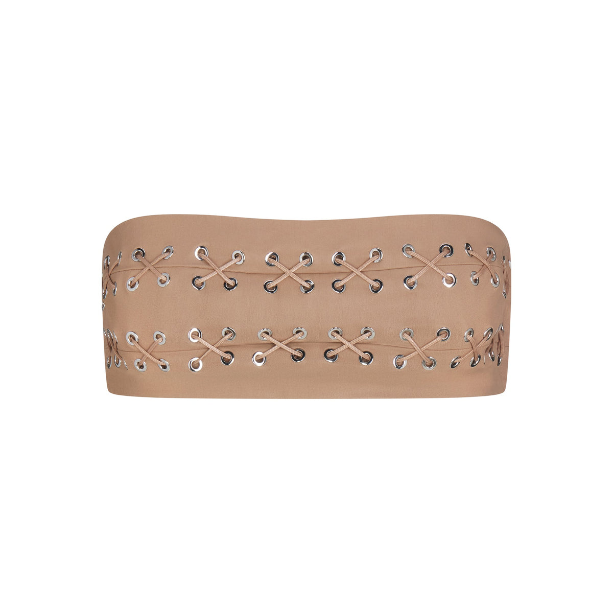 LUDOVIC DE SAINT SERNIN X SKIMS WAXED COTTON BANDEAU | SIENNA
