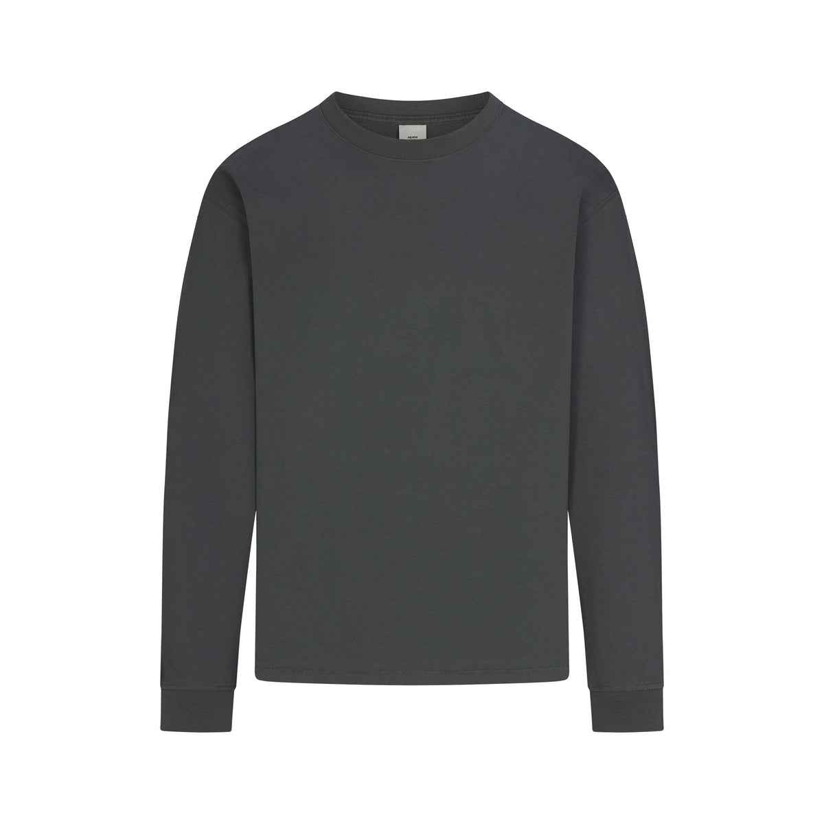 HEAVYWEIGHT COTTON MENS RELAXED LONG SLEEVE T-SHIRT | DEEP SEA