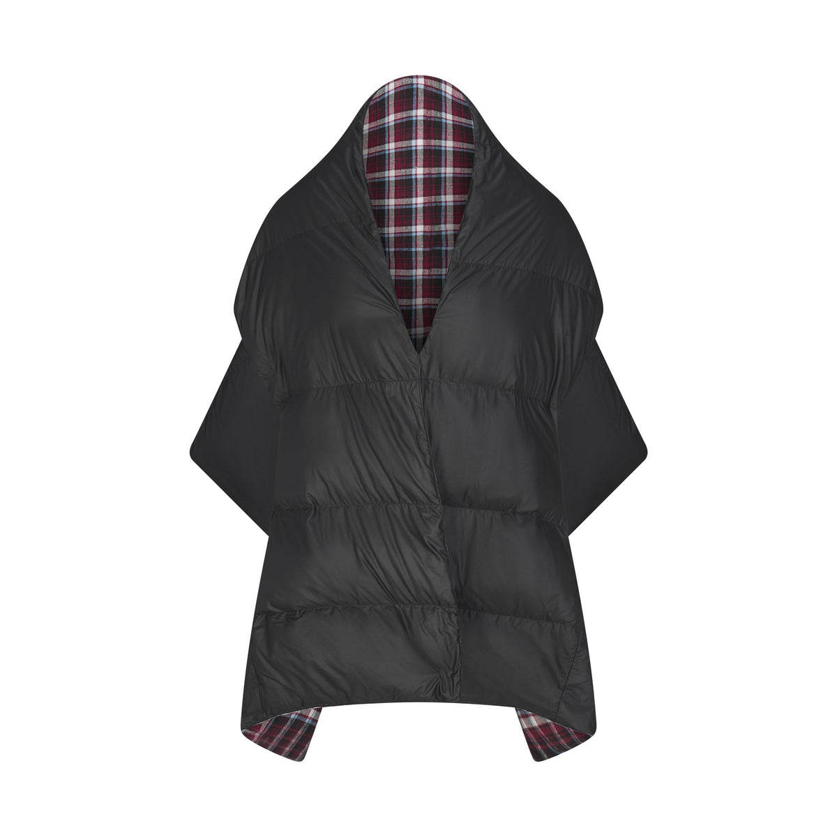 SKIMS PUFFERS CAPE | ONYX