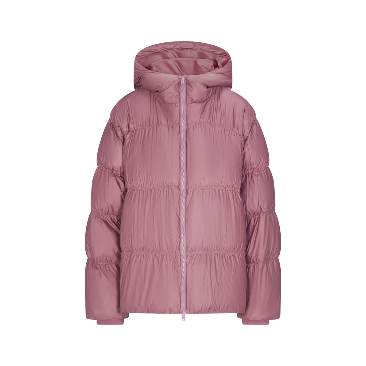 SKIMS PUFFERS HOODED JACKET | MUTED MAUVE