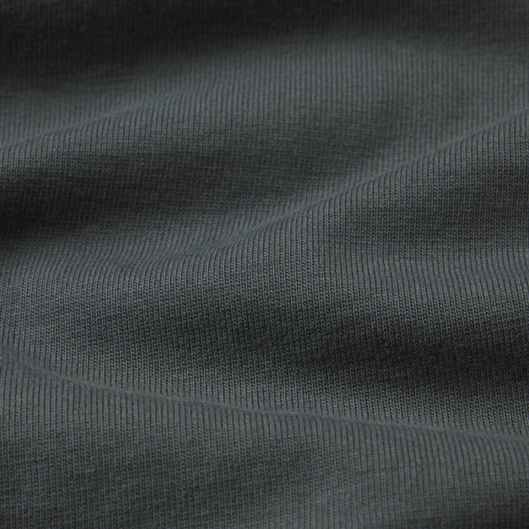 HEAVYWEIGHT COTTON MENS RELAXED LONG SLEEVE T-SHIRT | DEEP SEA
