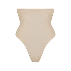 SEAMLESS SCULPT HIGH-WAISTED THONG | SAND