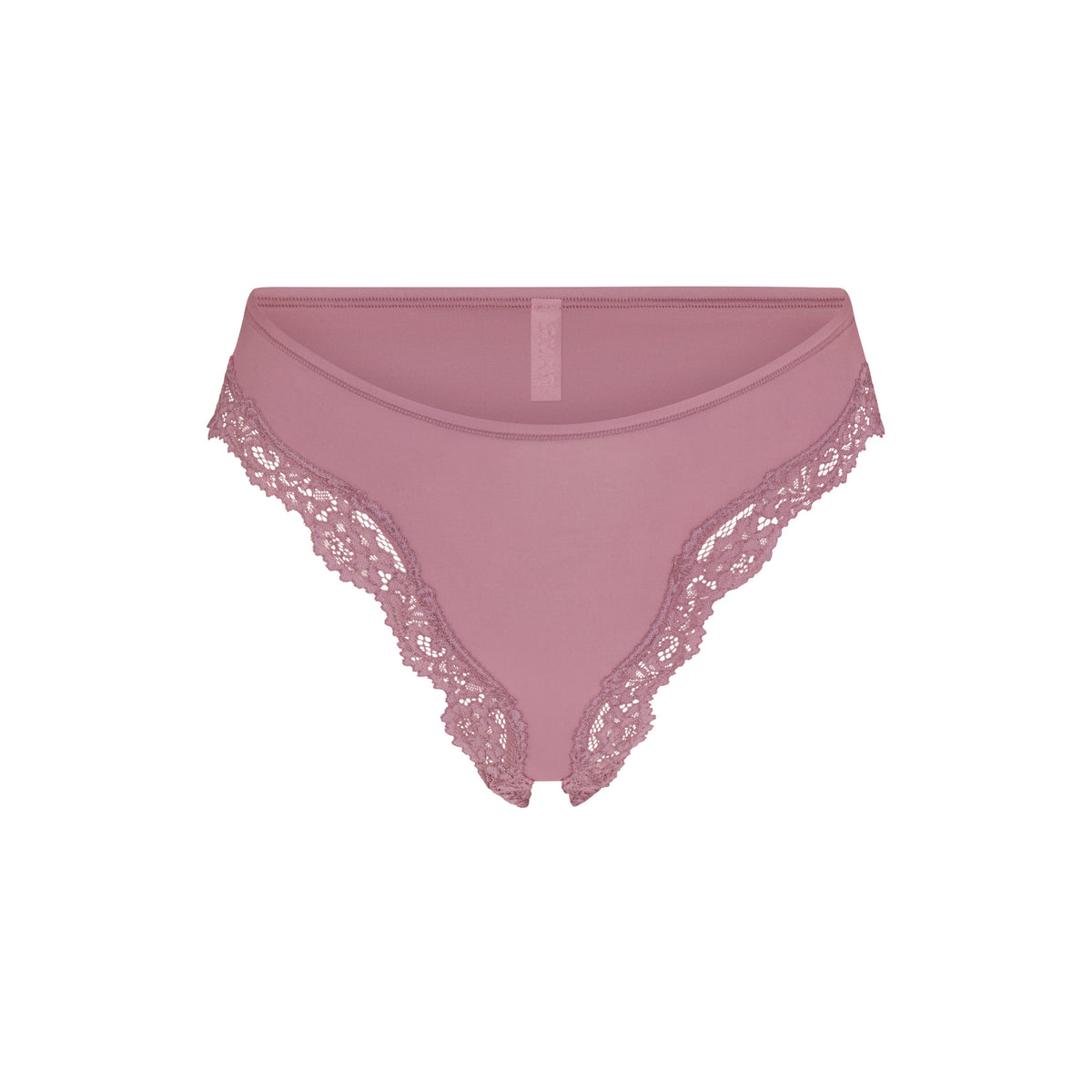 FITS EVERYBODY LACE TANGA | MUTED MAUVE