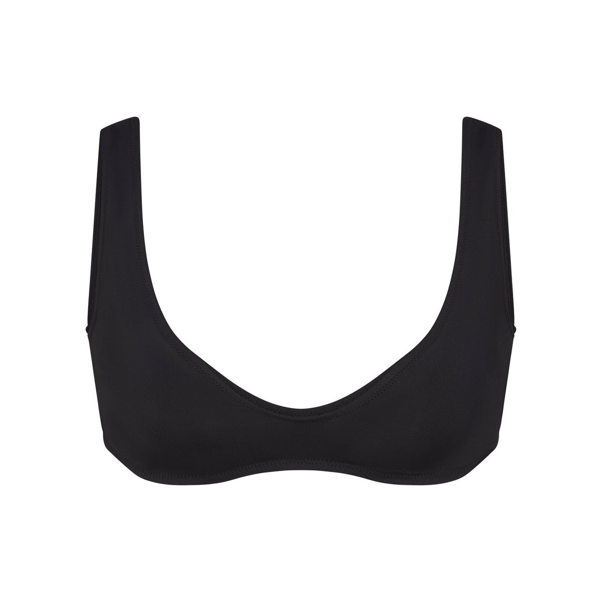 SIGNATURE SWIM PLUNGE TRIANGLE TOP | ONYX