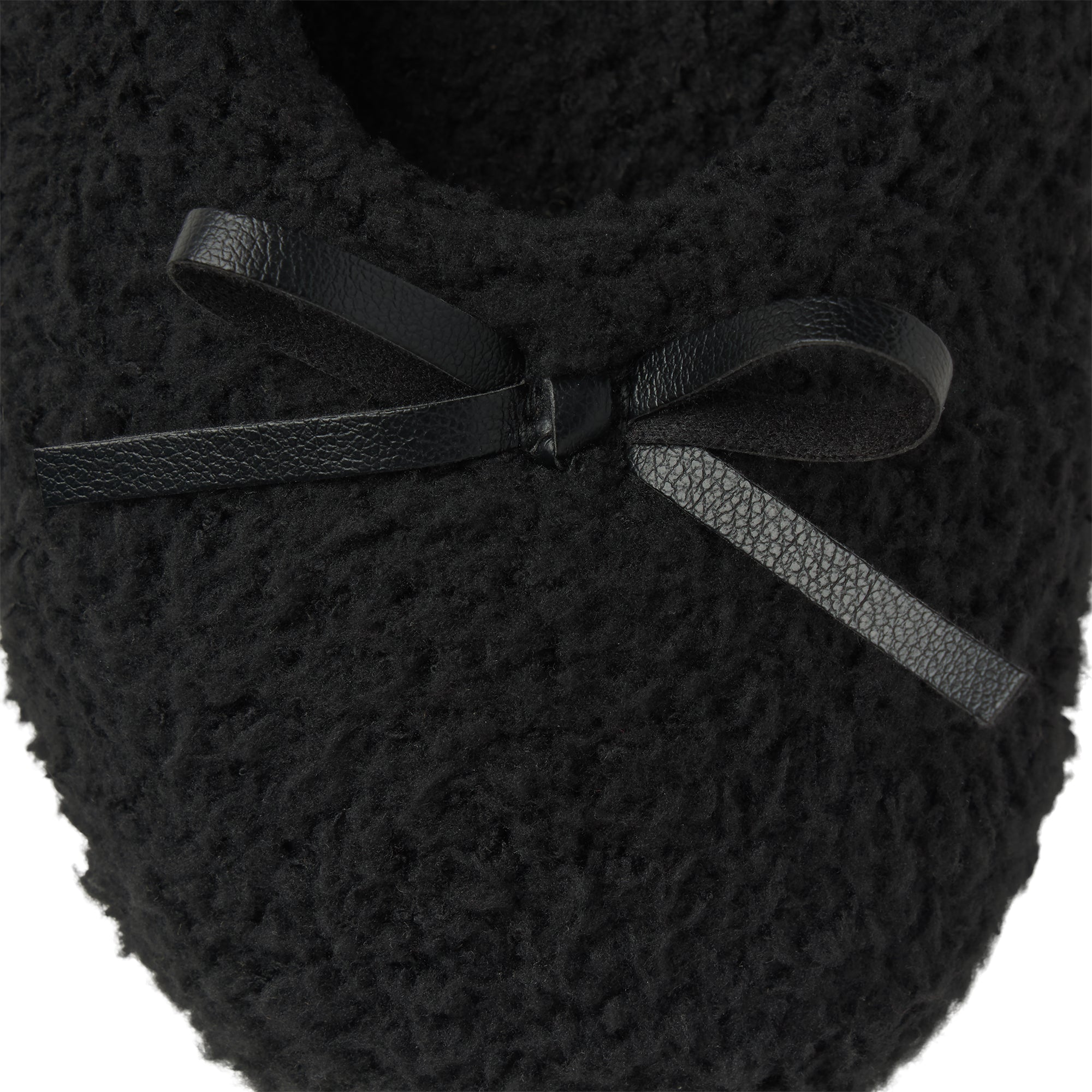 COZY BALLET SLIPPER | ONYX
