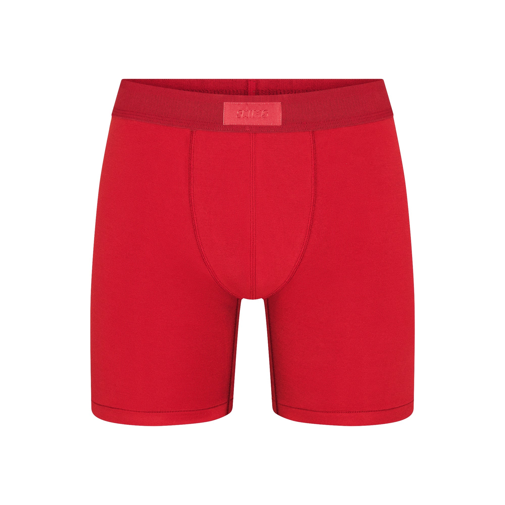SKIMS COTTON MENS 5 INCH BOXER BRIEF 3-PACK | RUBY ESPRESSO MULTI