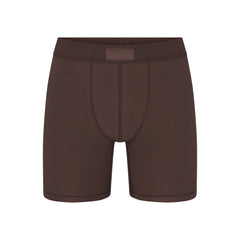 SKIMS COTTON MENS 5 INCH BOXER BRIEF 3-PACK | RUBY ESPRESSO MULTI