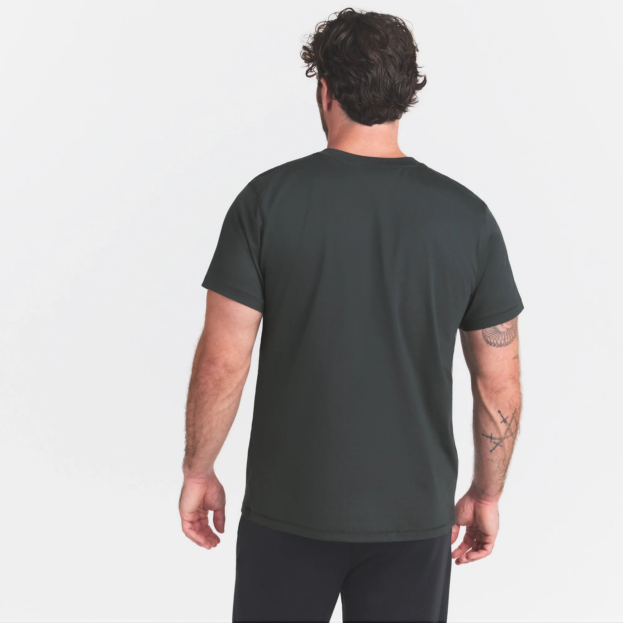 HEAVYWEIGHT COTTON MENS CLASSIC CREWNECK | DEEP SEA