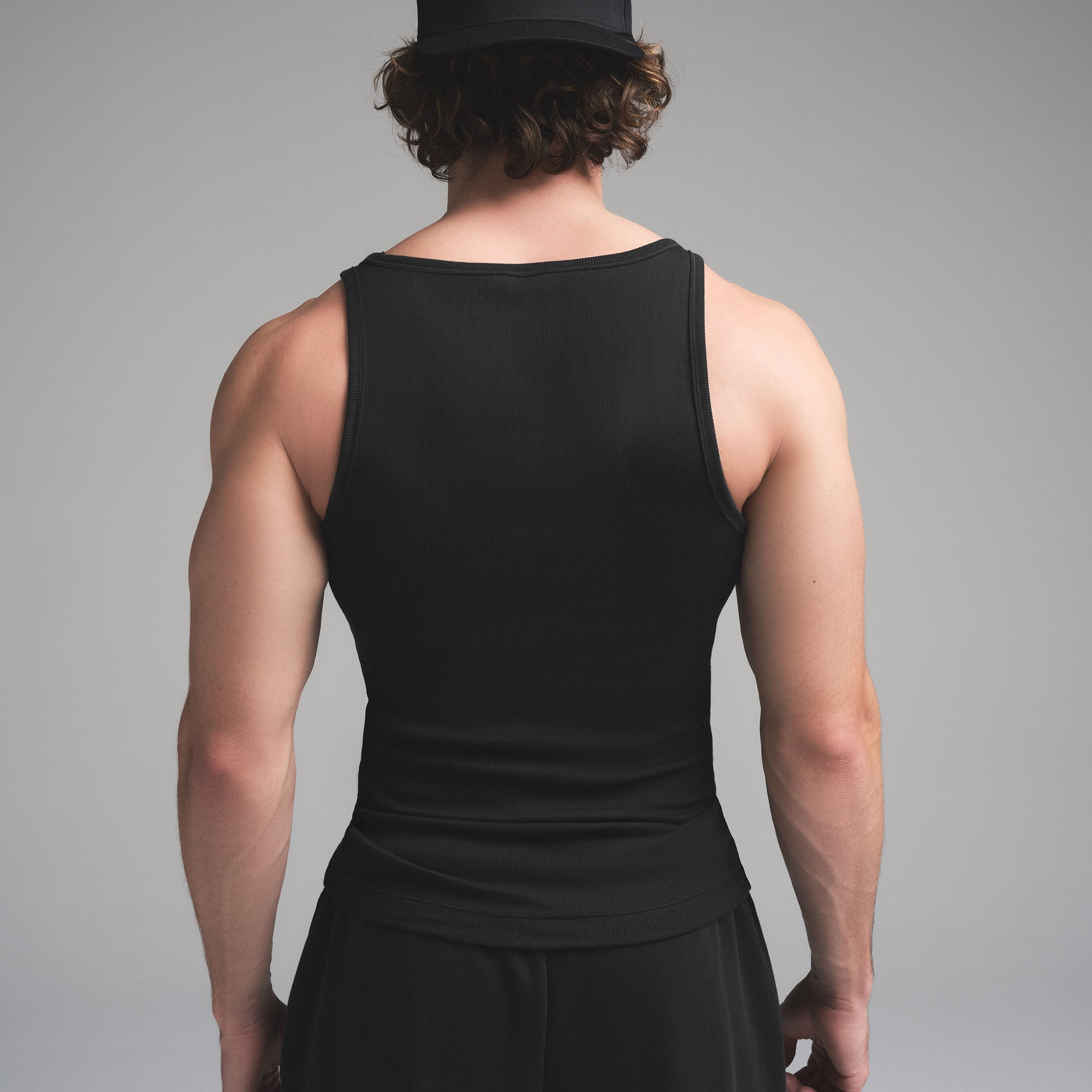 SKIMS COTTON MENS RIB TANK 3-PACK | HEATHER MULTI