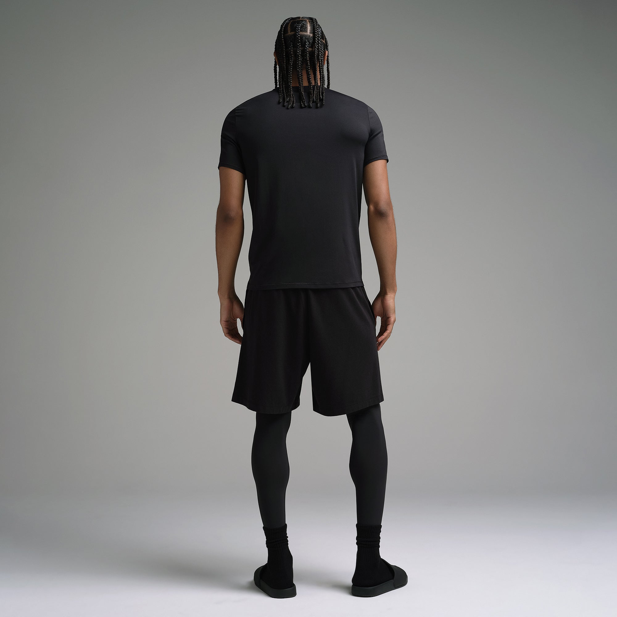 SKIMS FLEX MENS T-SHIRT | OBSIDIAN