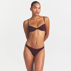 EVERYDAY COTTON THONG | CURRANT