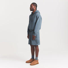 HEAVYWEIGHT FLEECE MENS ZIP UP HOODIE | KYANITE